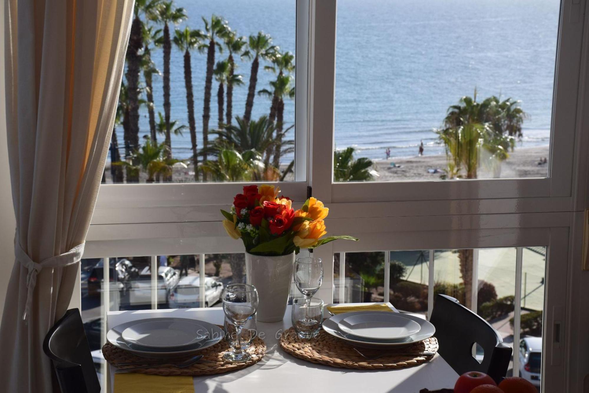 Love Nest By The Sea Wake Up With Ocean Views In Every Room Ruselo R408 Torrox Bagian luar foto