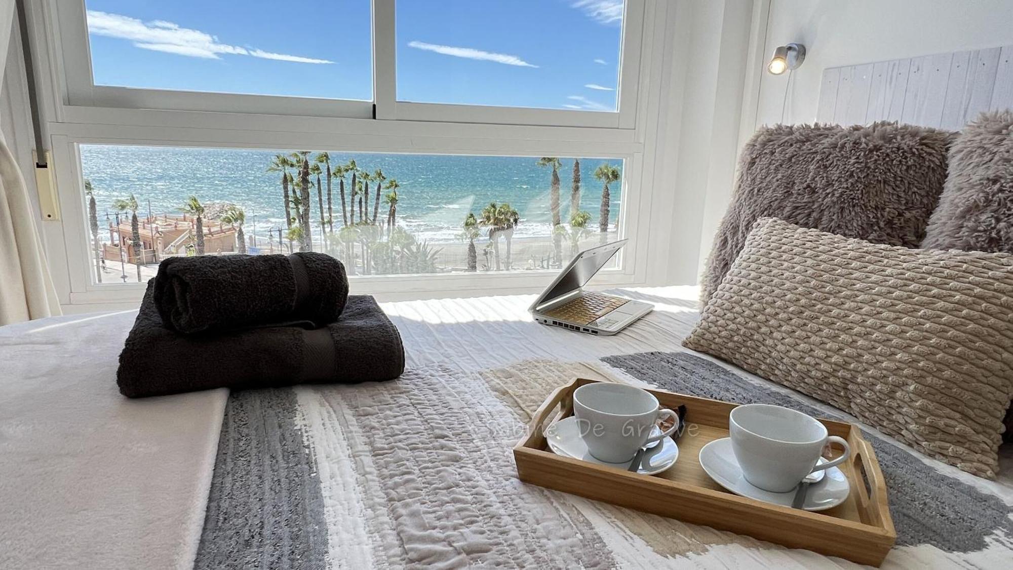 Love Nest By The Sea Wake Up With Ocean Views In Every Room Ruselo R408 Torrox Bagian luar foto